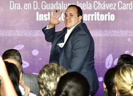 Cuauhtémoc Blanco regresa a sus funciones como gobernador de Morelos