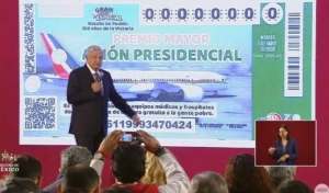 Ordena INAI a Loteria Nacional comprobar entrega de premios por la rifa del avión presidencial