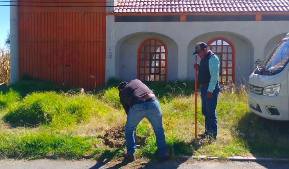 CAPAMH continúa con trabajos de reparación y mantenimiento de la red de agua potable