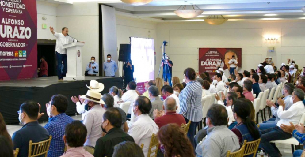 Líderes de Movimiento Ciudadano se suman a Alfonso Durazo y Morena en Sonora