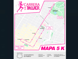 Estos son los detalles de la primera carrera de la mujer 