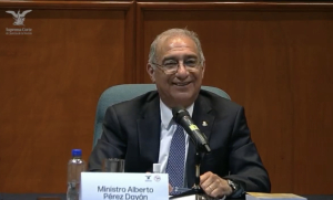 Ministro Alberto Pérez Dayán manda contundente mensaje : “Nada nos va a doblar”