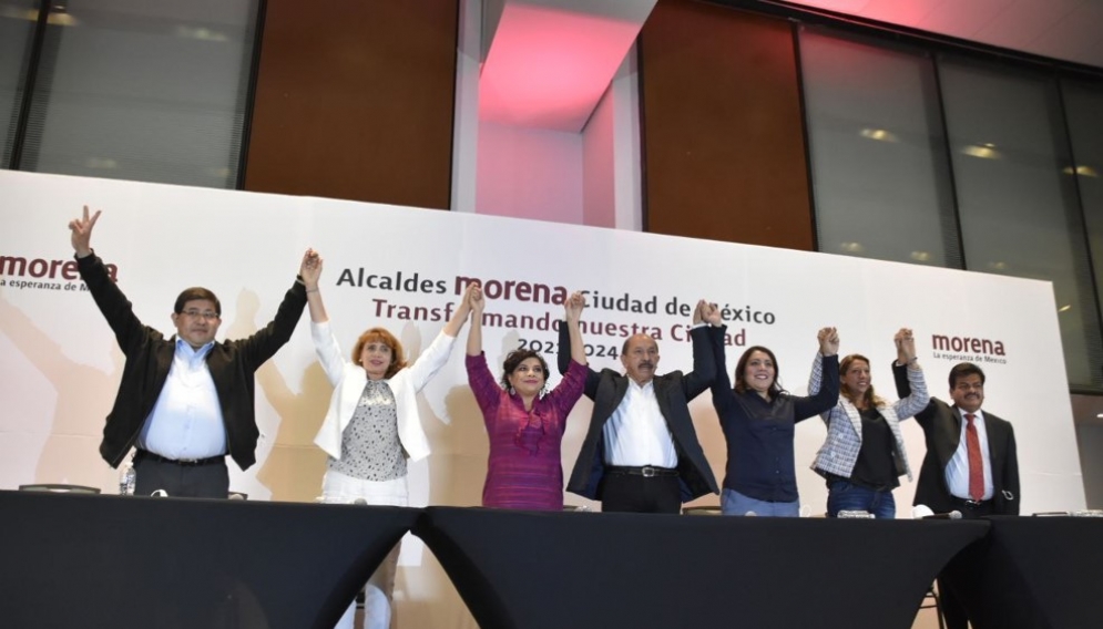Alcaldes de Morena reafirman ser la fuerza política más importante y la primera en CDMX