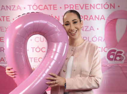 Llama coordinadora de diputados panistas a Shienbaum para que destine recursos a la lucha contra el cáncer de mama