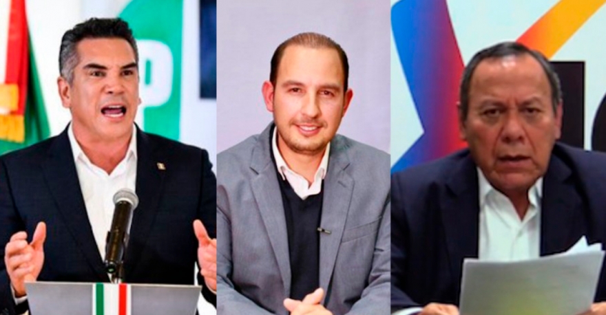 PAN, PRI y PRD llaman a detener a Morena en las elecciones: son “ineptos, mentirosos y corruptos”