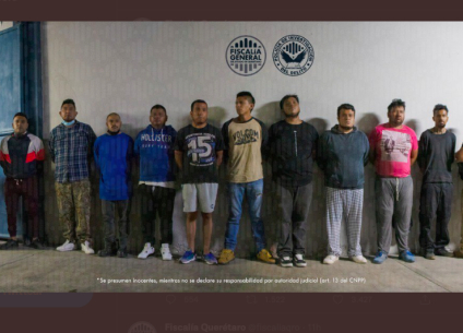 Fiscalía de Querétaro detiene a 10 hombres por supuesta participación en riña de estadio Corregidora