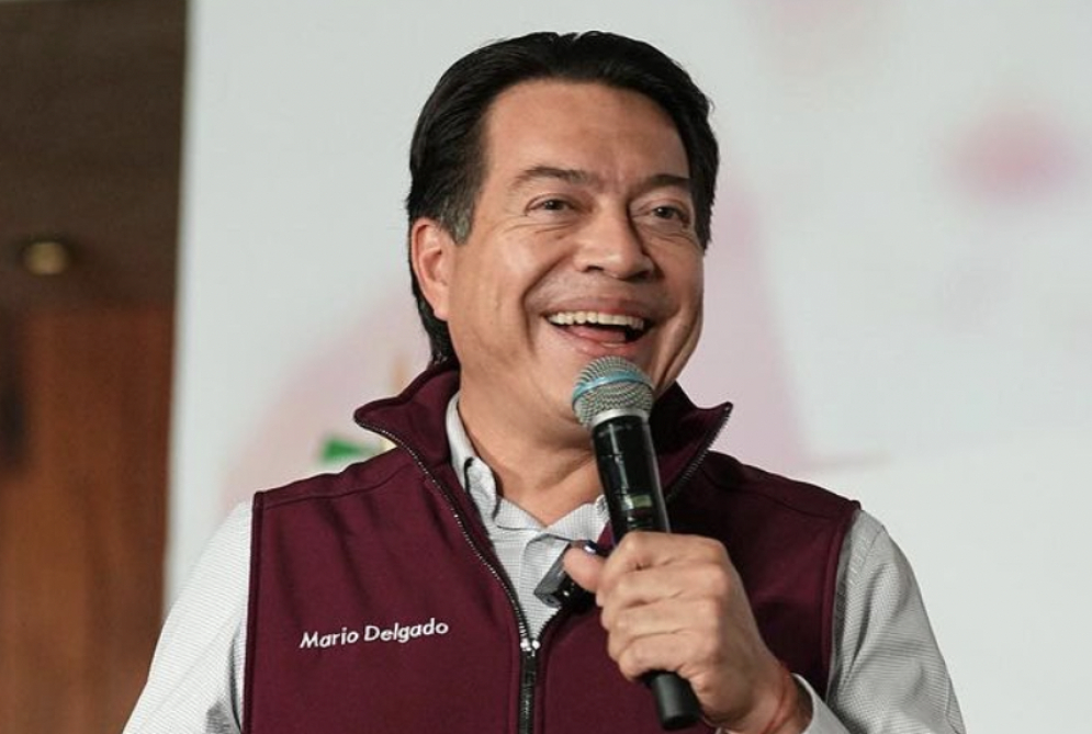 Mario Delgado presume que México ya tiene una “economía humanista”
