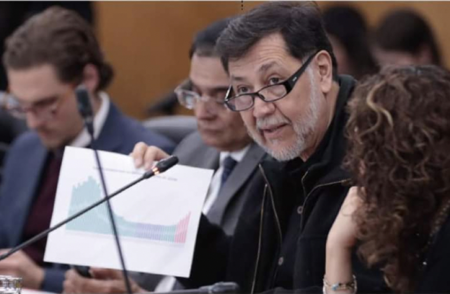 Noroña exige acabar con el “actual sistema económico”: “es depredador”, dice