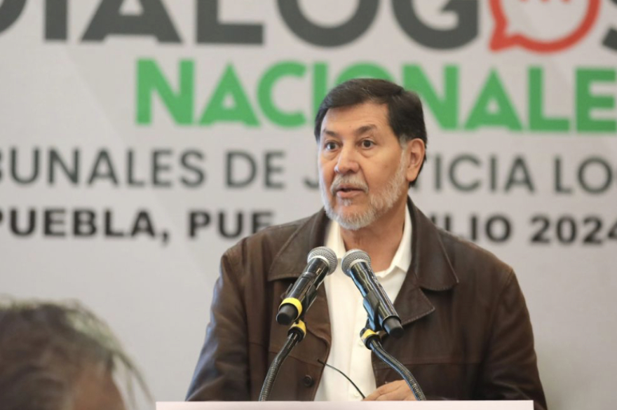 Noroña exige que se le deje de “regatear al pueblo” su decisión de elegir a integrantes del PJF por voto popular
