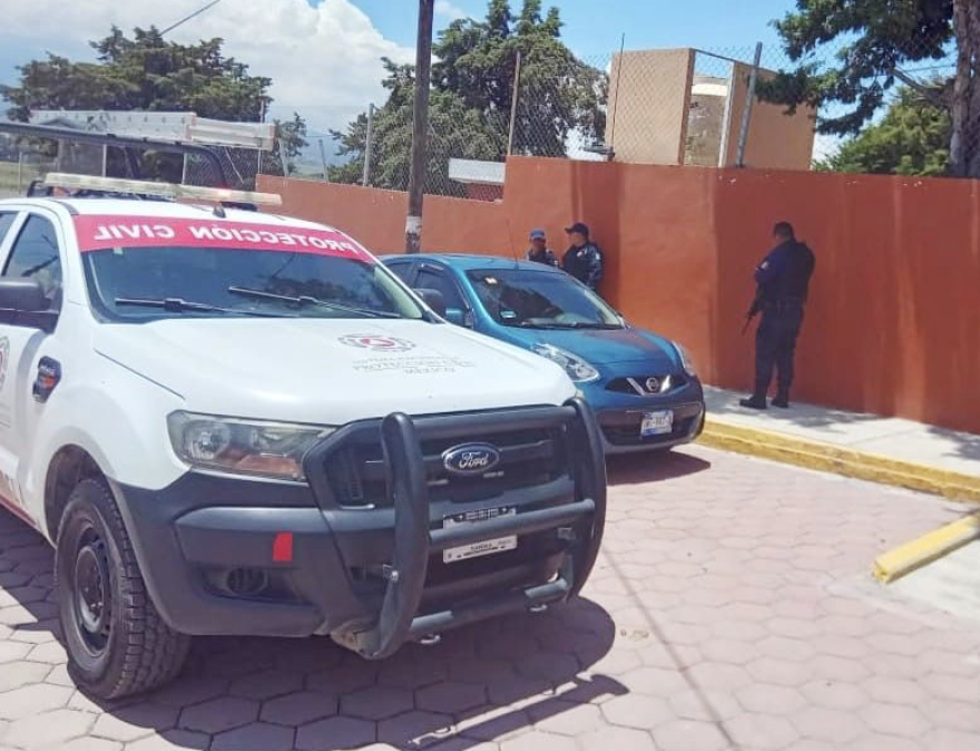 Reportan incidente con menor de edad; acude PC de Huamantla