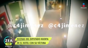 Revelan videos de Saúl Huerta en el hotel donde abusó a un joven
