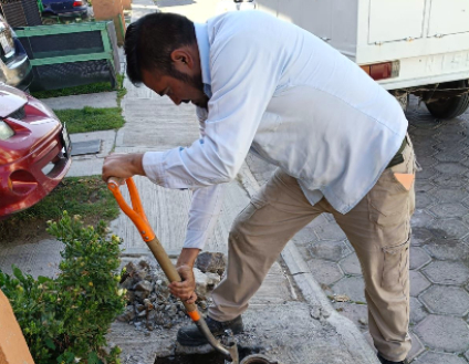 Avanza CAPAMH en trabajos de atención y mejora de la red de agua en Huamantla