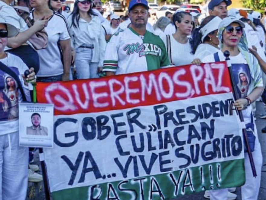 Marcha por la paz en Sinaloa es grito desesperado del pueblo ante la inseguridad: PRI