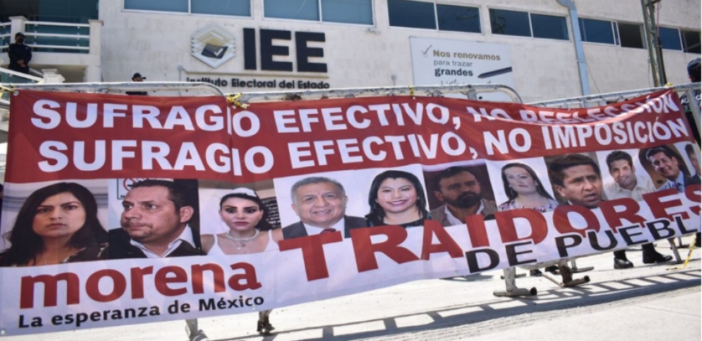 Suman 15 impugnaciones a candidaturas de Morena en Puebla a semanas de la elección