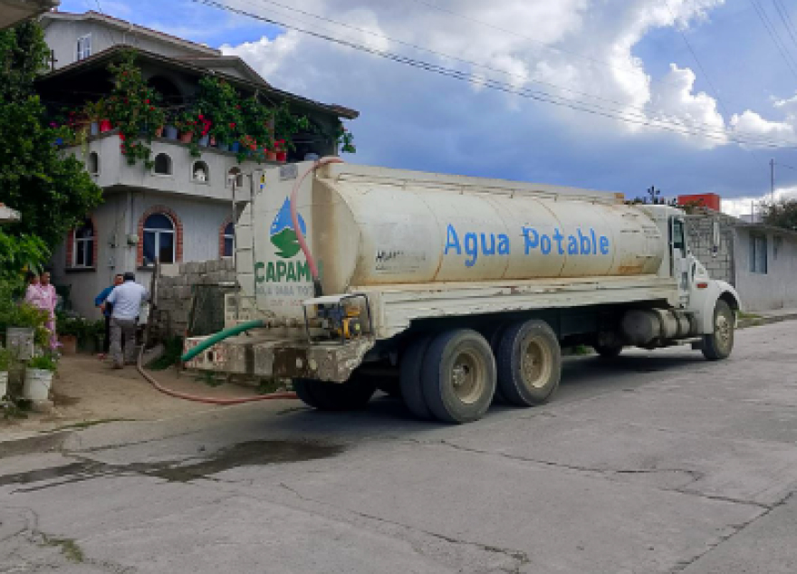 CAPAMH realiza mejoras en el servicio de agua