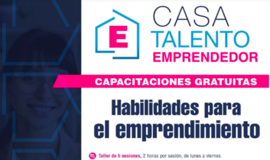 Impartirán última jornada de capacitaciones gratuitas de este año en Casa de Talento emprendedor