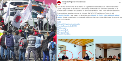 Afines a AMLO irrumpen por la fuerza instalaciones del INE en CDMX; días antes se reunieron con Batres