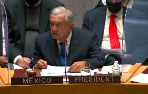 “En México desterramos la corrupción y destinamos todo el dinero a los pobres&quot;: presume AMLO en la ONU
