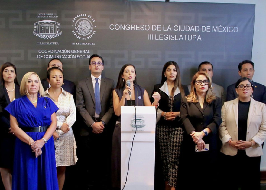 Bancada del PAN abandona informe de “gobierno” de Brugada por mentiras y faltas de respeto