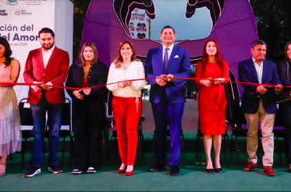 Inaugura Armenta el Festival del Amor en el Jardín del Arte