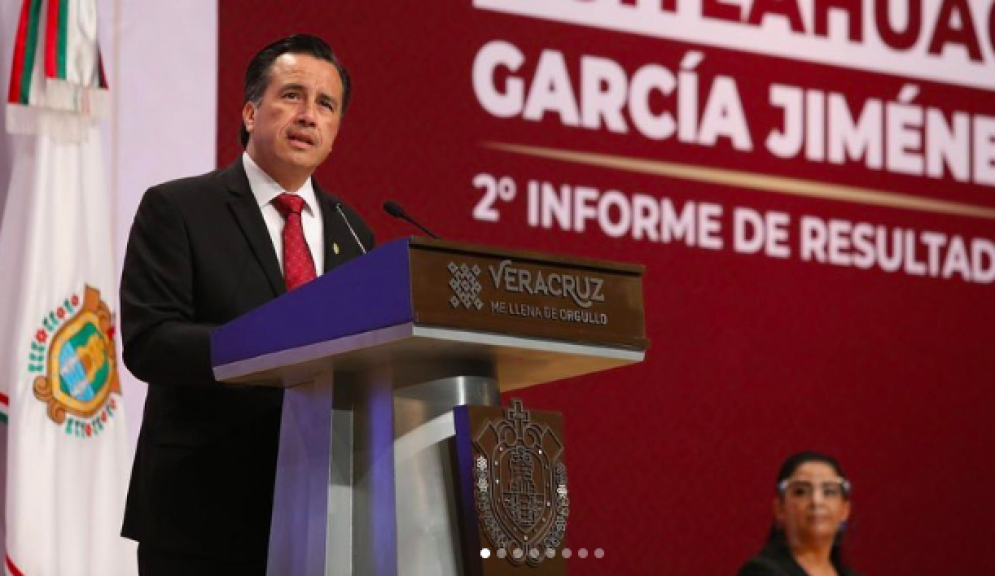 Cuitláhuac García presume que Veracruz es más seguro hoy que con sus antecesores