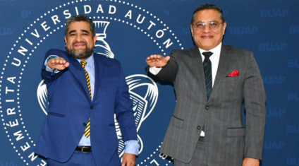 Rectora Lilia Cedillo Ramírez toma protesta a nuevos funcionarios en la BUAP