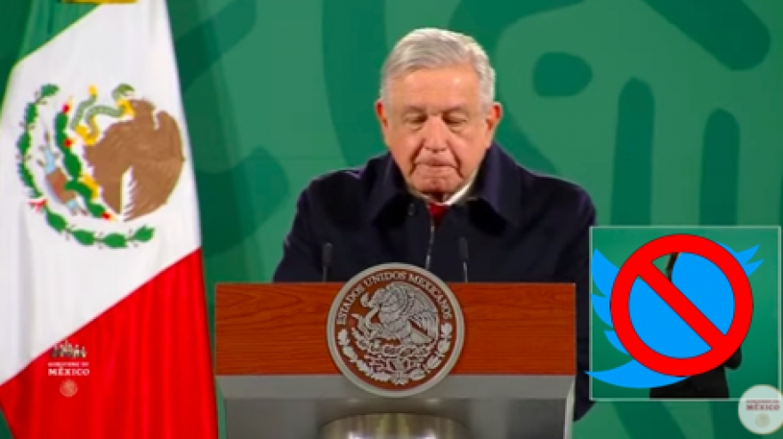 Con el #SuspendanAObrador usuarios piden a Twitter suspender cuenta de AMLO
