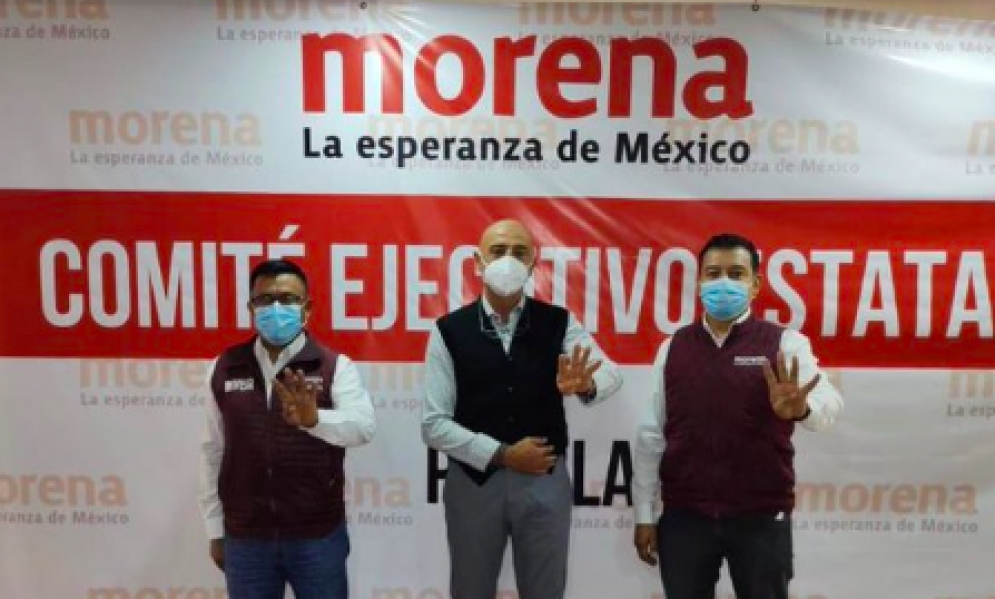 &quot;El Chelis&quot; va por la alcaldía de Puebla, ya se registro como precandidato de Morena