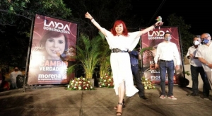 Layda Sansores, candidata a la gubernatura de Campeche