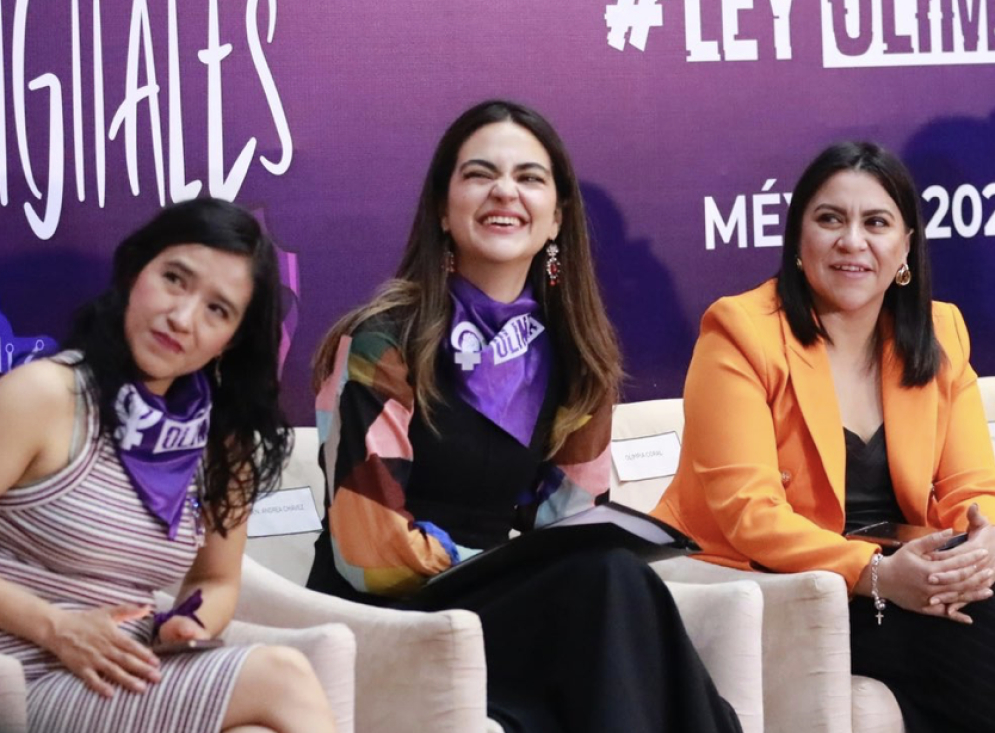 Andrea Chávez señala que denunciar la violencia digital no es censura: “es una forma de defender los derechos de mujeres”