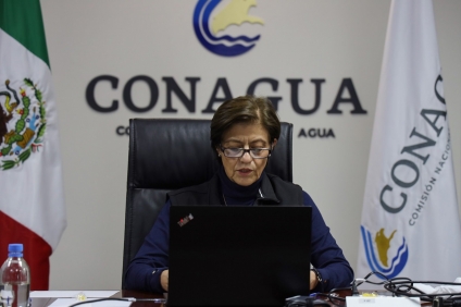 Asegura directora de Conagua que se avisó con tiempo la descarga de la Presa “Peñitas”