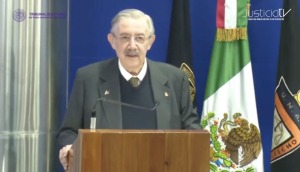 Ministro Luis María Aguilar lanza mensaje a la 4T: “La constitución es la verdadera voz del pueblo de México”