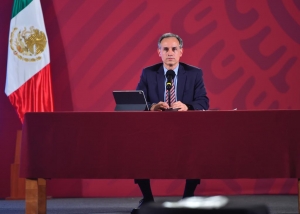 El subsecretario de salud, Hugo López Gatell