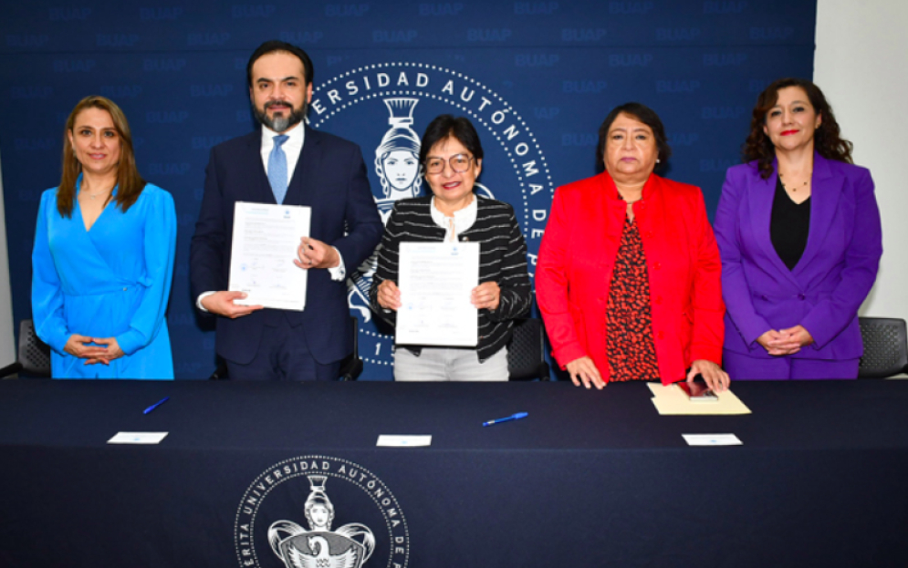 Firman convenio BUAP y la Auditoría Superior del Estado de Puebla