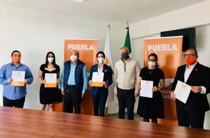 Comisión Operativa de MC en Puebla toma protesta