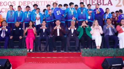 Puebla cerró con broche de oro los Juegos Deportivos Nacionales Escolares 2025