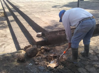 CAPAMH realiza trabajos de mantenimiento y atención en redes de agua