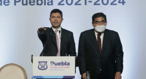 Eduardo Rivera rinde protesta como presidente municipal de Puebla