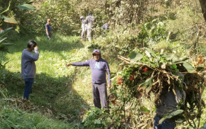 Trabaja gobierno de Cuéllar Cisneros con Conagua en limpieza de la Barranca de Xico