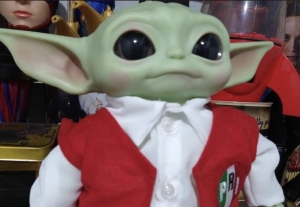 Baby yoda priista causa sensación en redes, el tricolor ya lo busca