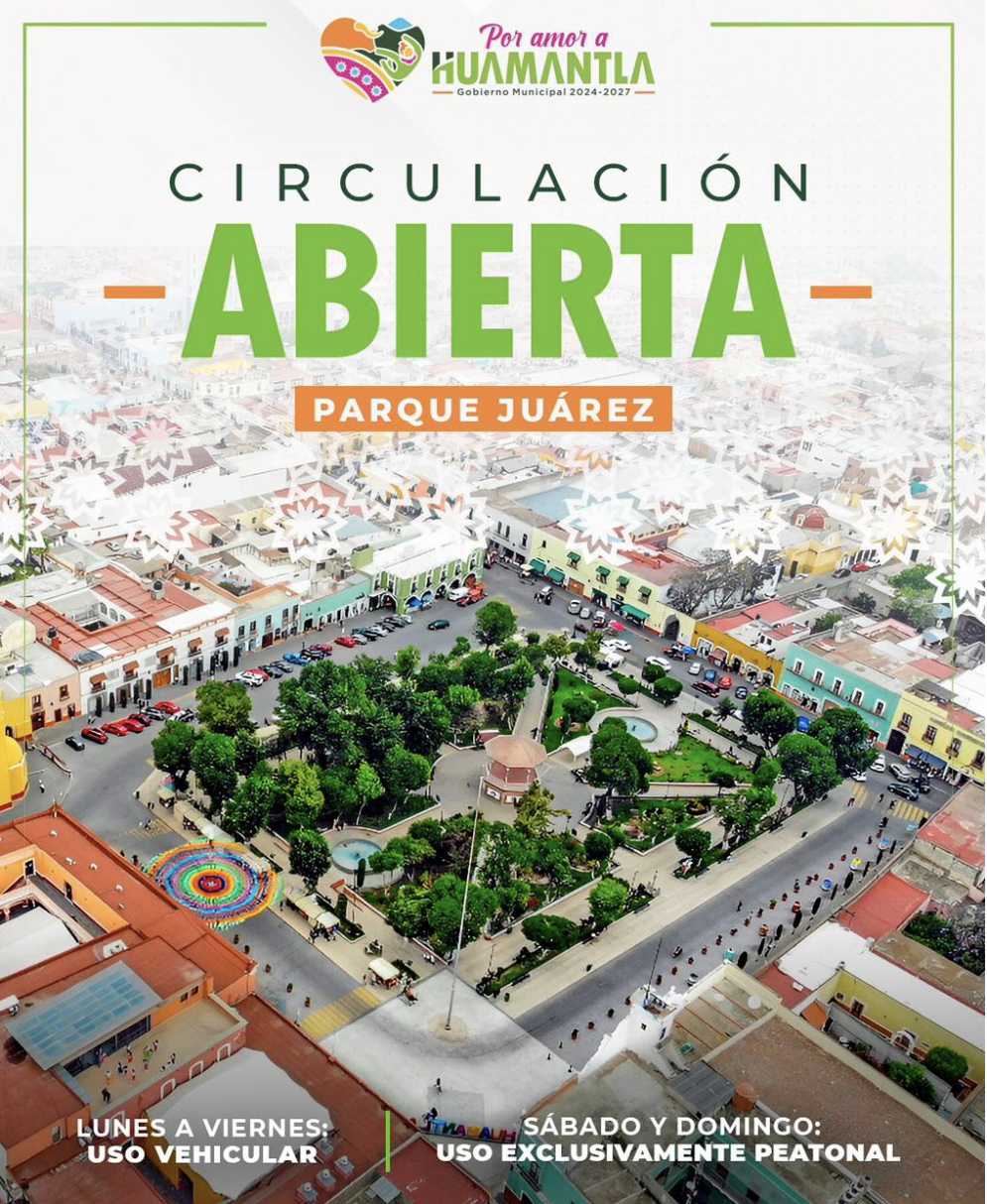 Confirman apertura de circulación vehicular en Parque Juárez; checa los días disponibles