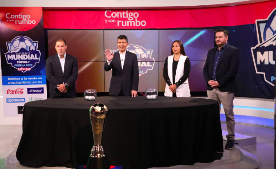 Realizan Sorteo de Grupos para el Mundial de Fútbol 7