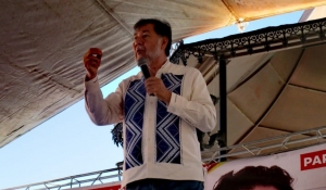 Gerardo Fernández Noroña en Hidalgo
