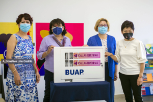 Inicia Lilia Cedillo acciones para la promoción de la salud en la BUAP