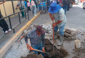 CAPAMH atiende reportes ciudadanos y mantiene trabajos de mantenimiento