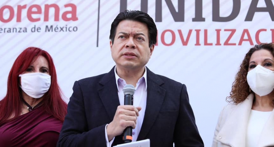 Mario Delgado, dirigente nacional de Morena