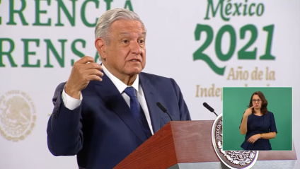 AMLO presume que México actúa de manera responsable ante cambio climático