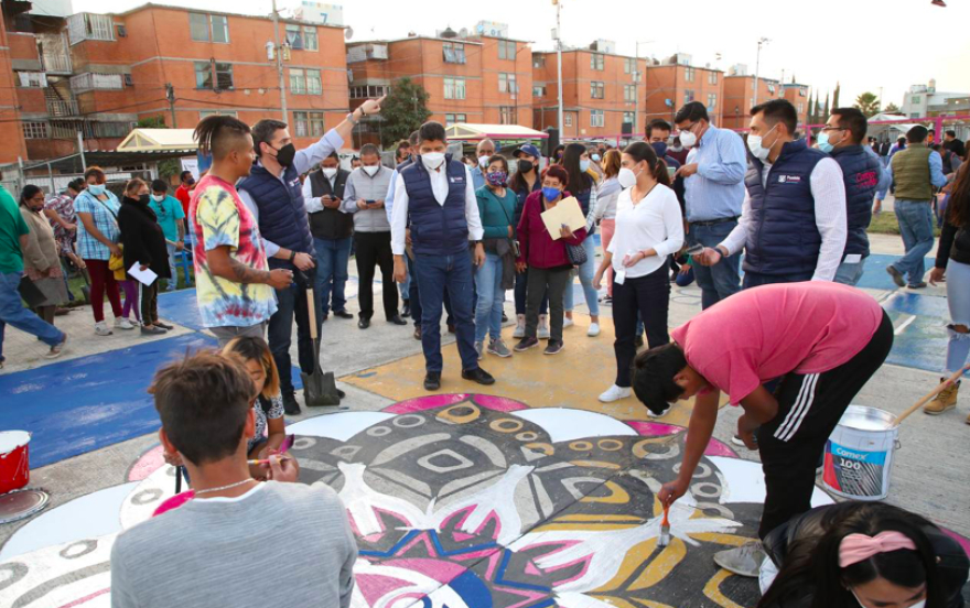 Llevan jornadas integrales a San Aparicio; Lalo Rivera acompaña servicios públicos 