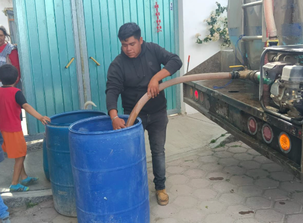 CAPAMH refuerza acciones para garantizar el suministro y cuidado del sistema hídrico en Huamantla