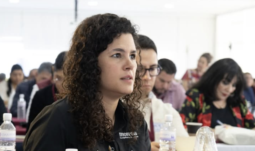 Luisa Alcalde acusa campaña de desprestigio contra la reforma electoral morenista